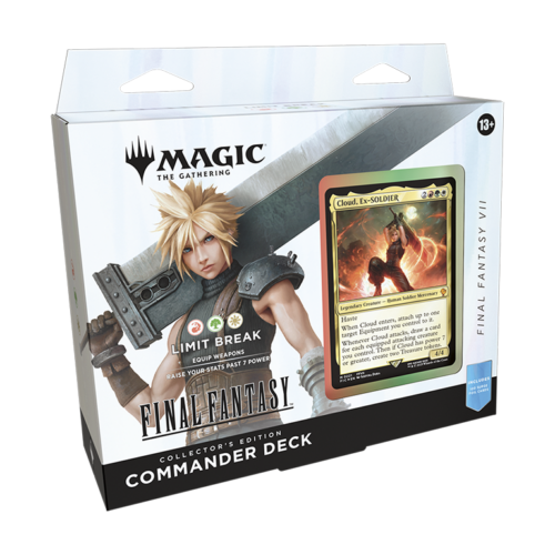 Mazo de Collector Commander "Limit Break" - Final Fantasy