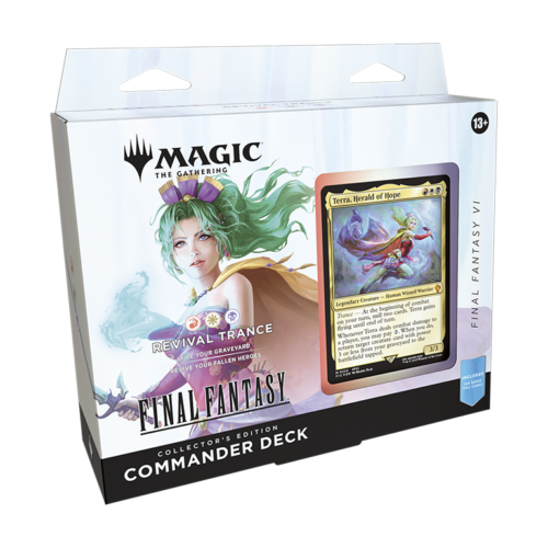 Mazo de Collector Commander "Revival Trance" - Final Fantasy