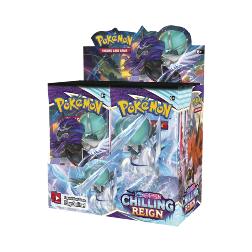PokemonChillingReignBoosterBox Caja de Sobres de Chilling Reign - 36 Sobres (Ingles)
