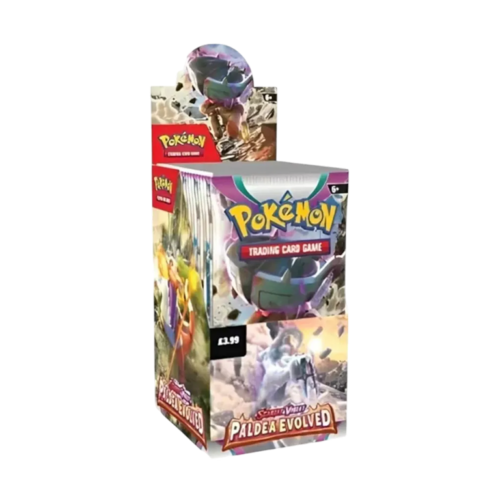 Caja de Sobres de Evoluciones en Paldea - 18 Sobres (Español)