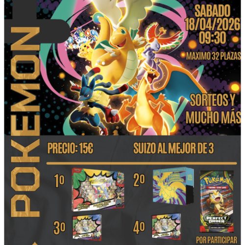 Mensual Pokemon - 18 Abril 2026