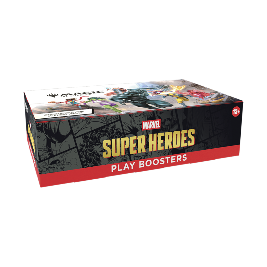 Caja de Sobres de Marvel Super Heroes