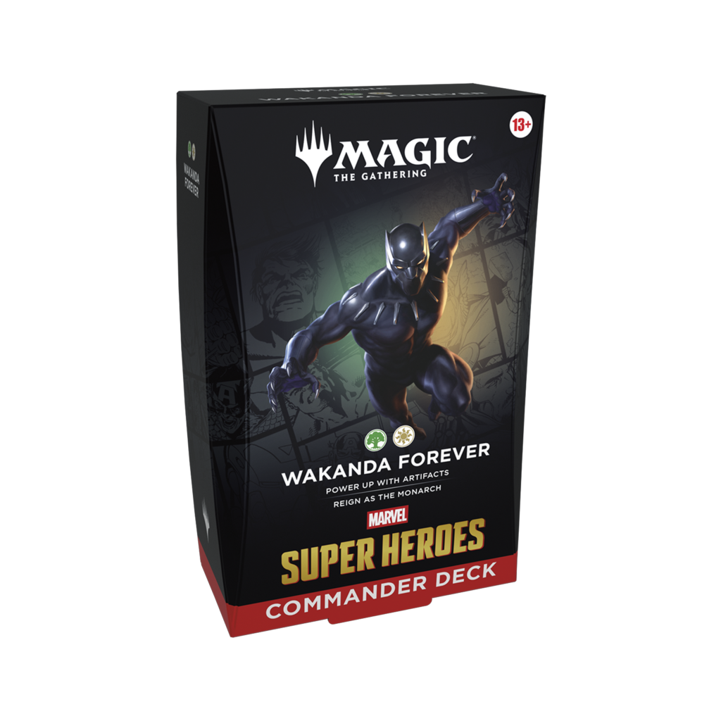 Mazo de Commander "Wakanda Forever" de Marvel Super Heroes