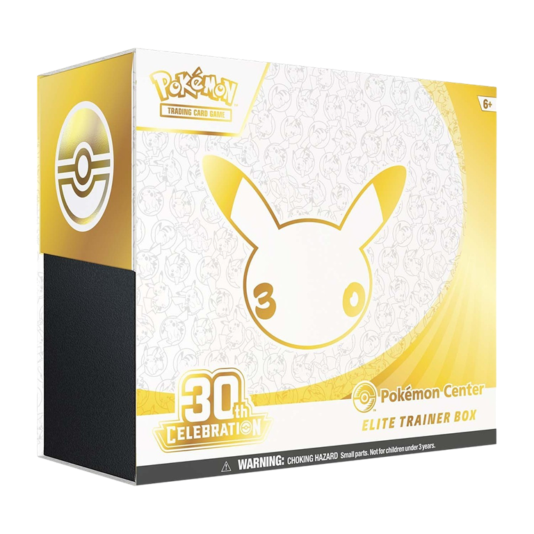 Pokémon TCG – Elite Trainer Box (Pokémon Center) – 30th Celebration – pokemon center (Inglés)