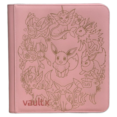 Binder Eeveelutions – 12 Bolsillos – Rosa