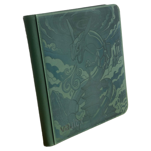 Binder Rayquaza – 12 Bolsillos – Verde (B)