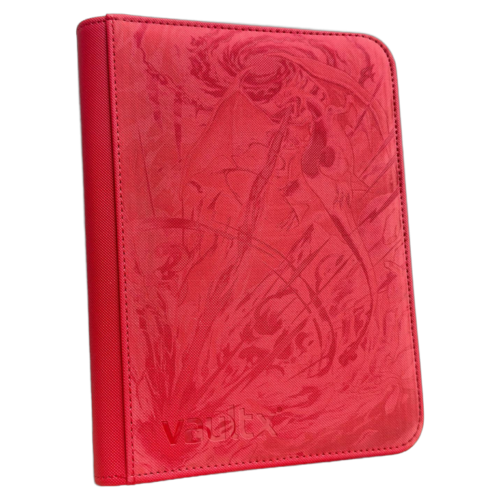 Binder Moltres – 4 Bolsillos – Rojo