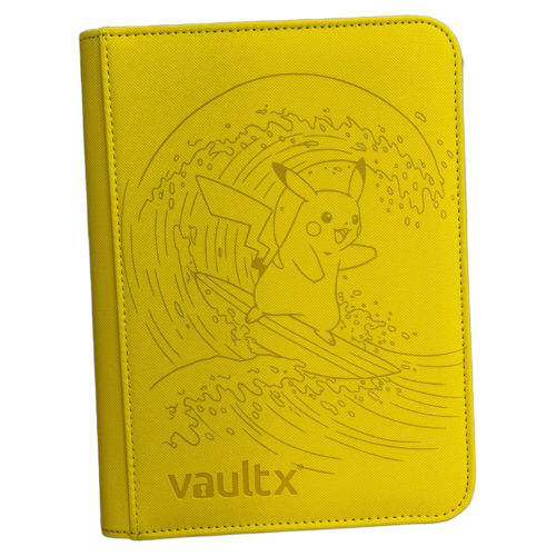Binder Pikachu Surf – 4 Bolsillos – Amarillo