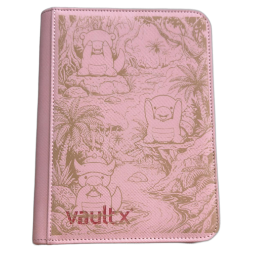 Binder Slowpoke Jungla – 4 Bolsillos – Rosa