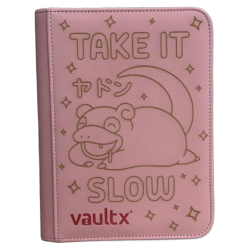 Binder Slowpoke Take It Slow – 4 Bolsillos – Rosa