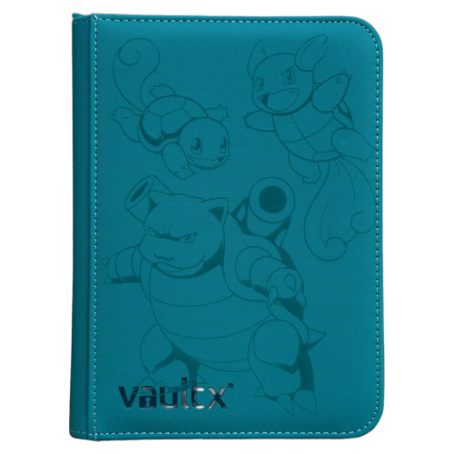 Binder Squirtle, Wartortle y Blastoise – 4 Bolsillos – Turquesa