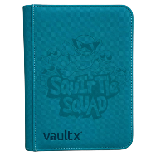 Binder Squirtle Squad – 4 Bolsillos – Turquesa