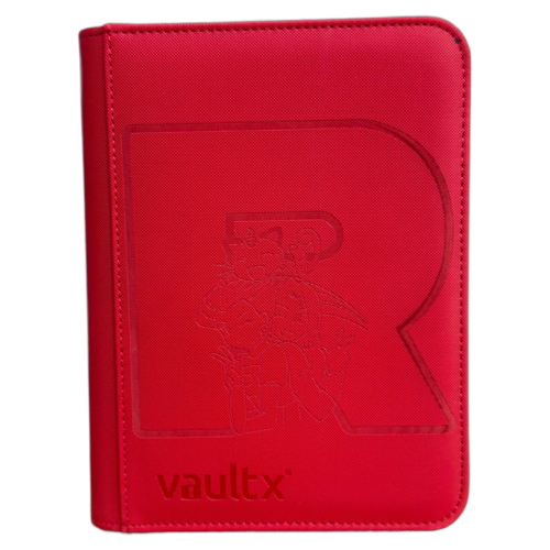 Binder Team Rocket Logo R – 4 Bolsillos – Rojo