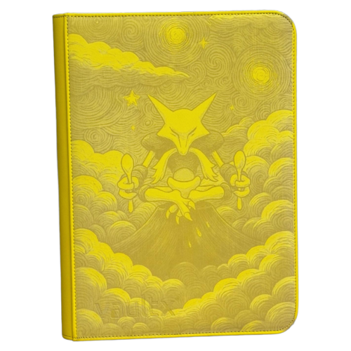 Binder Alakazam – 9 Bolsillos – Amarillo