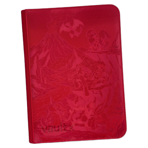 Binder Charizard – 9 Bolsillos – Rojo