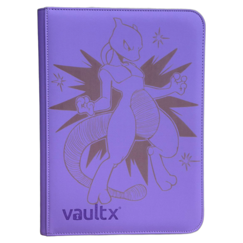 Binder Mewtwo Poder – 9 Bolsillos – Lila