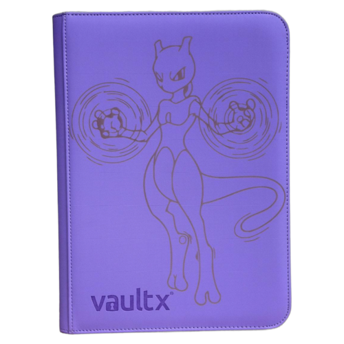 Binder Mewtwo Psíquico – 9 Bolsillos – Lila