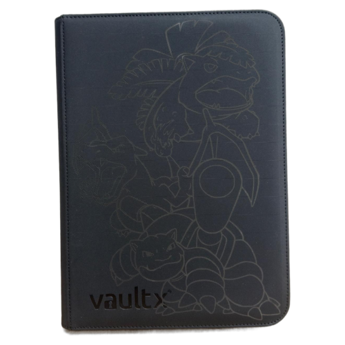 Binder Venusaur, Charizard y Blastoise – 9 Bolsillos – Negro