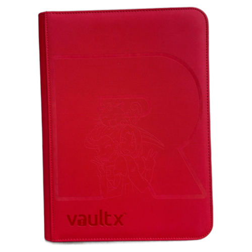 Binder Team Rocket Logo R – 9 Bolsillos – Rojo (B)