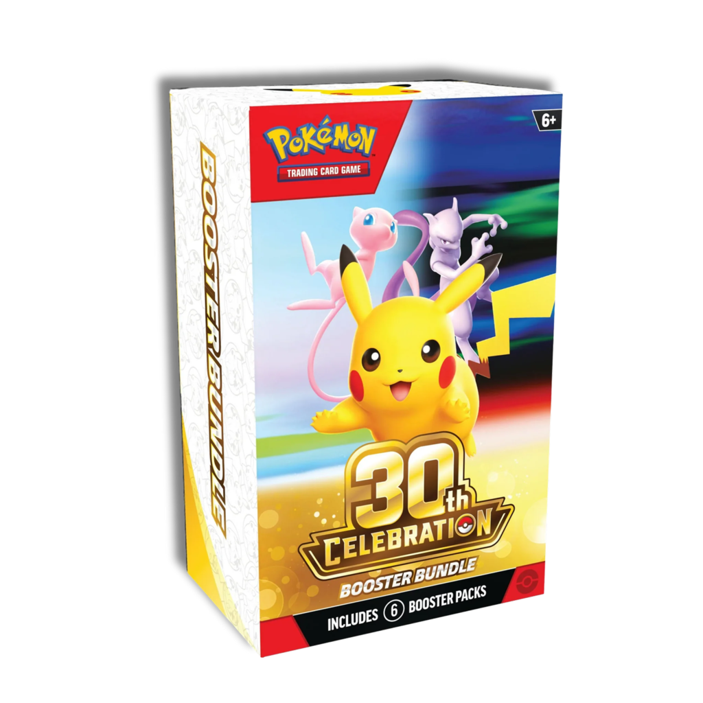 Pokémon TCG: 30 Aniversario – Booster Bundle (6 sobres) INGLES